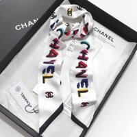 Chanel9324 Thư Lụa Khăn Tóc Nữ Phù Hợp Với Khăn Trái Cây Nẹp Streamer Thắt Lưng Túi Phụ Kiện Tóc