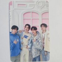 Changbin Hyunjin Bang Chan Seungmin Người hâm mộ lần thứ 5 Áo khoác theo dõi Photocard Stray Kids SKZ 5'clock