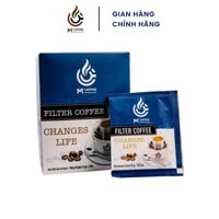 Changes Life Coffee, cà phê túi lọc, bột nguyên chất, hộp 150g - MK Coffee