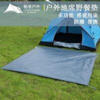 Changxiang Oxford Vải Sàn Thảm Cắm Trại Ngoài Trời Lều Chống Ẩm Thảm Vải Chống Thấm Nước Công Viên Dã Ngoại Thảm Đi Biển