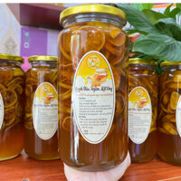 Chanh đào ngâm mật ong nuôi thiên nhiên không ngâm đường ưu tiên tốt sức khoẻ