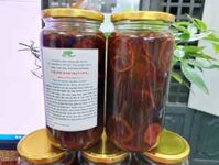 Chanh đào ngâm mật ong