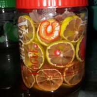 Chanh đào ngâm mật ong