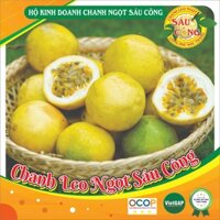 Chanh Dây Ngọt Lai Ghép Cây Nhãn Lồng - Nhãn Hiệu SÁU CÔNG túi 1kg