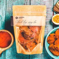 Chanh dây sấy dẻo Langfarm, 250g, bịch, mẫu kraft 1 mặt trong