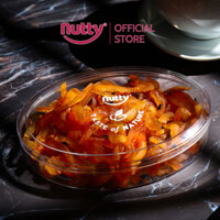 Chanh dây sấy dẻo Nutty - Vỏ cắt sợi, sên cùng nước cốt chanh dây vị chua ngọt vừa phải - Món ăn vặt lành mạnh