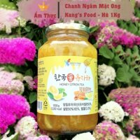 Chanh Mật Ong Hàn Quốc Kang's Food - Hũ 1Kg - Nhập Khẩu Trực Tiếp