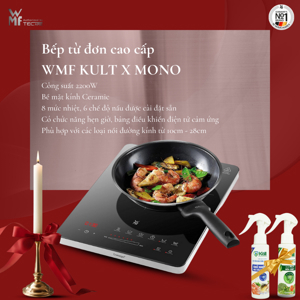 Chảo 2 quai chống dính có nắp WMF 0761406380 28cm