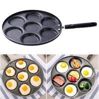 chảo 7 ngăn làm bánh doremon,chiên trứng ốp la chống dính