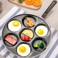 chảo 7 ngăn làm bánh doremon,chiên trứng ốp la chống dính