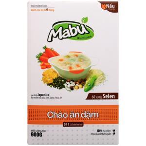 Cháo ăn dặm Mabu hạt vỡ 900gr