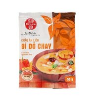 Cháo Ăn Liền Bí Đỏ Chay Bích Chi Gói 50g x Thùng 50 Gói
