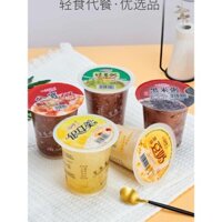 Cháo ăn liền cho bữa sáng, Cháo ăn liền, cháo tám kho miễn phí, Cháo gạo đen, sữa đậu nành xanh bí đỏ, ngũ cốc kê