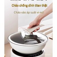 Chảo Áp Suất Vi Lượng Titan Chảo Chống Dính Chảo Xào Rau Gia Dụng 1TWV