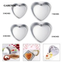 Chảo bánh hình trái tim Garende, Bánh nướng bánh sinh nhật đám cưới Thiếc, Bánh phô mai Chảo DIY Dụng cụ làm bánh