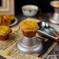 Chảo bánh Muffin CHEFMADE, Bộ chảo bánh Cupcake 4 Inch chống dính WK9938