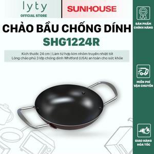 Chảo bầu chống dính Sunhouse SHG1224R