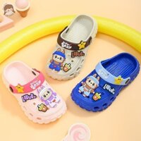 Chào Bé Dép Trẻ Em Mùa Hè Trẻ Em Bé Crocs Trong Nhà Hoạt Hình Trẻ Em Đi Biển Dép Dễ Thương