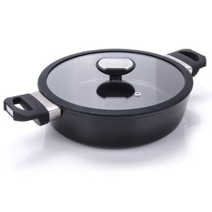 Chảo Berndes Balance Nr.021267 - 28cm, có nắp kính