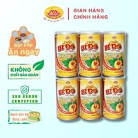 Cháo Bí Đỏ Minh Trung lốc 6 lon - CHAOBIDO 6