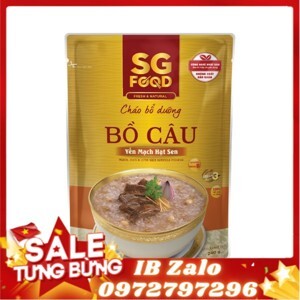 Cháo bổ dưỡng Sài Gòn Food bồ câu yến mạch hạt sen 240g