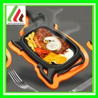 Chảo bò né chống dính ADC Kim hằng kèm đế lót melamin làm bít tết