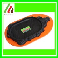 Chảo bò né chống dính IDC Kim hằng kèm đế lót melamin làm bít tết