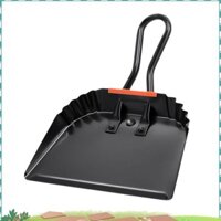 Chảo bụi kim loại công nghiệp Chảo bụi 12 inch có tay cầm Dụng cụ quét bụi cầm tay Muỗng rộng Dụng cụ quét bụi và mảnh vụn ncsqqkjyx