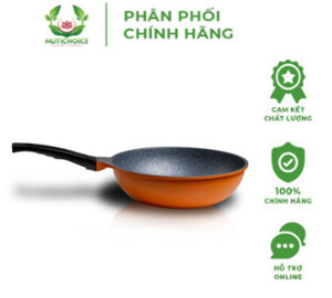Chảo cam chống dính lòng sâu VULCAN STONE 26cm