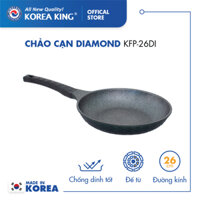 Chảo cạn Diamond Korea King size 26cm KFP-26DI - Xanh
