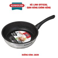 CHẢO CẠN INOX 5 ĐÁY SUNHOUSE IN28M4