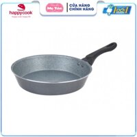 Chảo Cạn Vân Đá Bếp Từ Siêu Bền HappyCook 24cm MFP-24IH GRAY - Hàng Chính Hãng Bảo Hành 12 Tháng