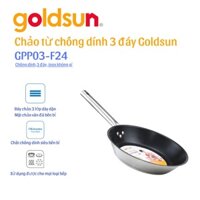 CHẢO CD GOLDSUN GPP03-FF24 24CM