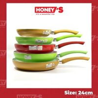 Chảo ceramic cao cấp Honey's HO-AF1C241 - 24cm (màu ngẫu nhiên)