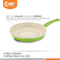 Chảo Ceramic Chống Dính 24cm Comet CH11-24 - Hàng Chính Hãng