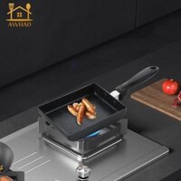 Chảo Chiên Bánh Chảo Đáy Phẳng Nồi Có Tay Cầm Đồ Nấu Ăn Omelette Chảo Gas Cho Đảng Hộ Gia Đình