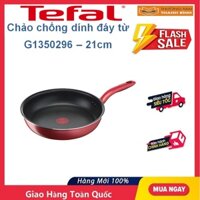 Chảo chiên chống dính đáy từ Tefal So Chef G1350296 21cm (Đỏ) - Công nghệ Thermor-spot cảnh báo nhiệt