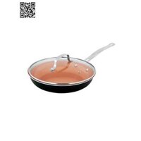 Chảo chiên CS KUPFERBERG chống dính phủ ceramic 24cm có nắp