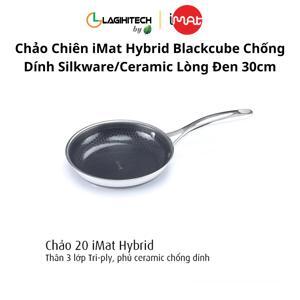 Chảo chiên inox Blackcube iMat - 30cm