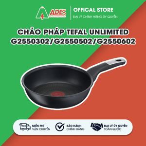 Chảo chiên sâu lòng Tefal Unlimited 24cm