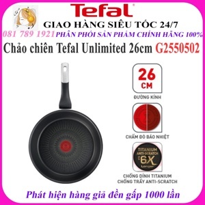 Chảo chiên Tefal Unlimited 26cm G2550502