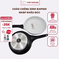 Chảo Chống Dính Bếp Từ Rapido Đức Chảo Đá Đáy Chấm Size 24, 26, 28, 30 cm Chảo Chiên Rán Xào Nấu Đa Năng Top House
