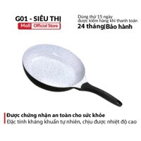 Chảo chống dính bếp từ, sâu lòng, tráng men an toàn, tiện dụng, tối ưu cho nhà bếp