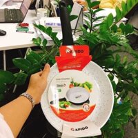 Chảo chống dính bếp từ size 24FERROLI-RAPIDO , đúc nguyên khối, phủ men gốm Đức