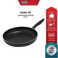 Chảo chống dính bếp từ sunhouse 26cm Đáy từ, dày 2.1mm, Phủ chống dính Whitford (USA) SIÊU BỀN
