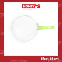 Chảo chống dính ceramic bếp từ Honey's size 28cm- HO-AF1C283 chất chống dính an toàn sức khỏe,đẹp, bền, không bong tróc