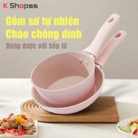 Chảo chống dính Chảo Chiên Đa Năng Nồi trẻ em nồi nhỏ chống dính cao cấp dùng được cho nhiều loại