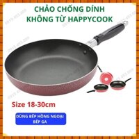 Chảo chống dính, chảo sâu lòng happycook phi 20-30cm (Đen) không từ -  HÀNG CHÍNH HÃNG, LỖI 1 ĐỔI 1