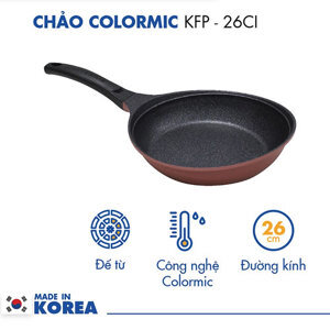 Chảo chống dính Colormic Korea King KFP-26CI