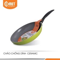 CHẢO CHỐNG DÍNH COMET CH10-18-20-24-26-28-30CM  GIAO MÀU NGẪU NHIÊN  - 24 cm